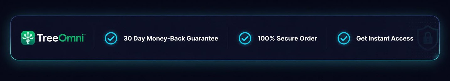 TreeOmni 30 day money back guarantee secure order instant access